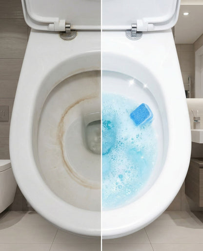 Automatic Toilet Cleaning Fizzy Tablet, Deep Cleaning Toilet Bubble Tablet, Easy Use Toilet Cleaner, Multi-Application Cleaning Accessories
